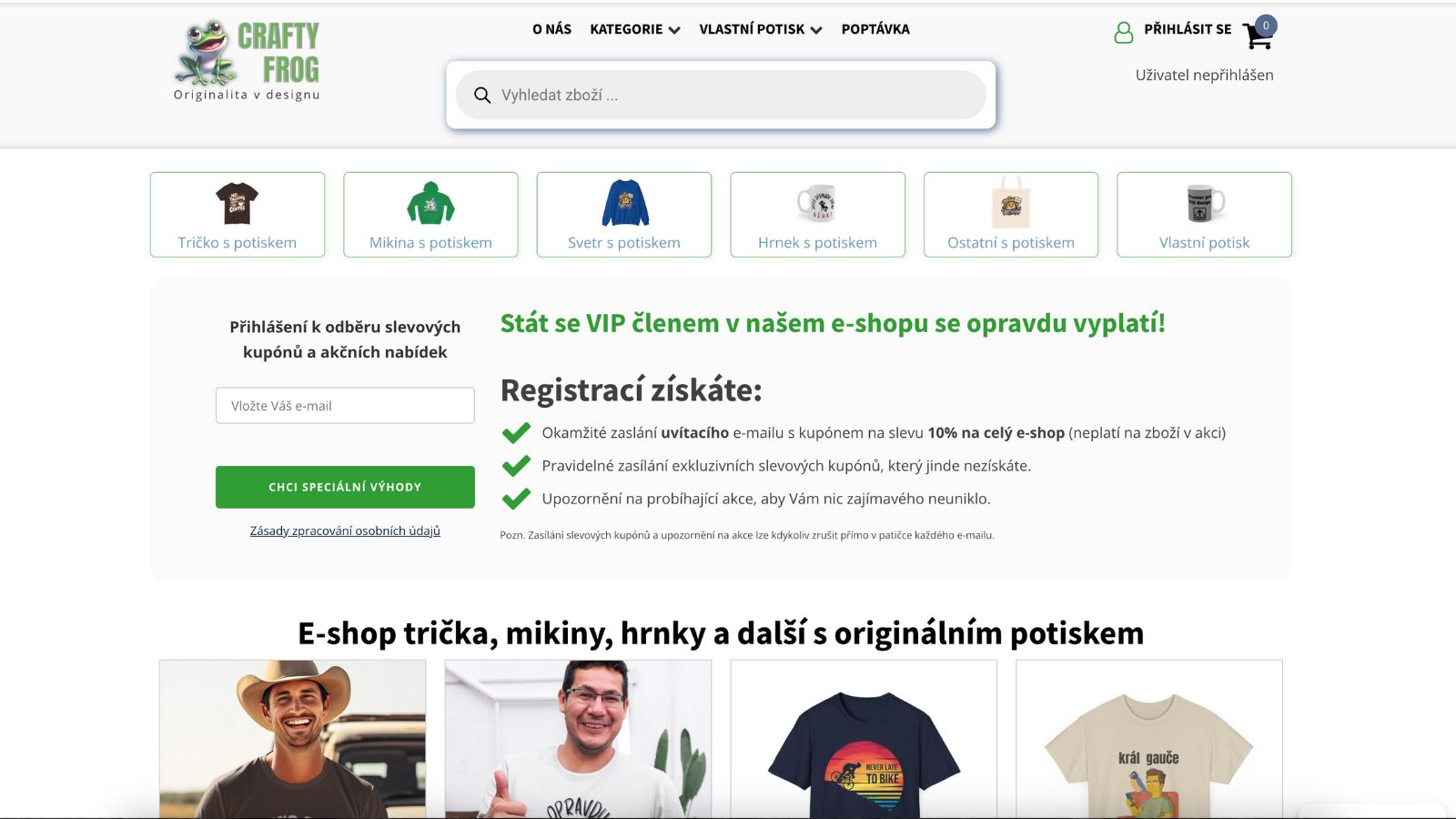 Crafty Frog E-shop